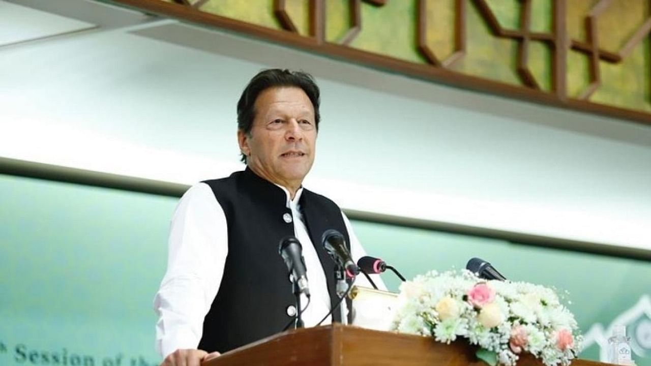 Former Pakistan PM Imran Khan. Credit: IANS Photo