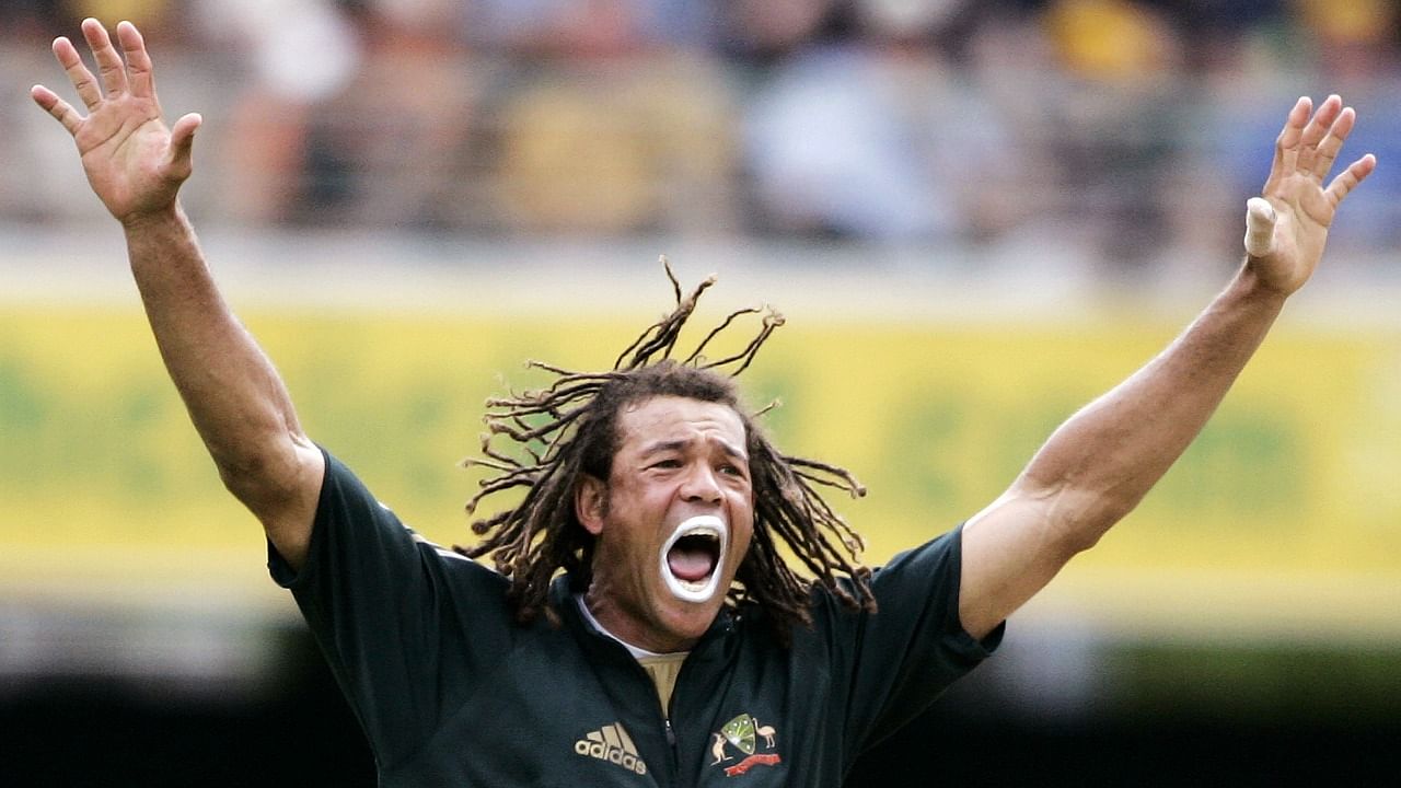 Late Australian cricketer Andrew Symonds. Credit: AP Photo