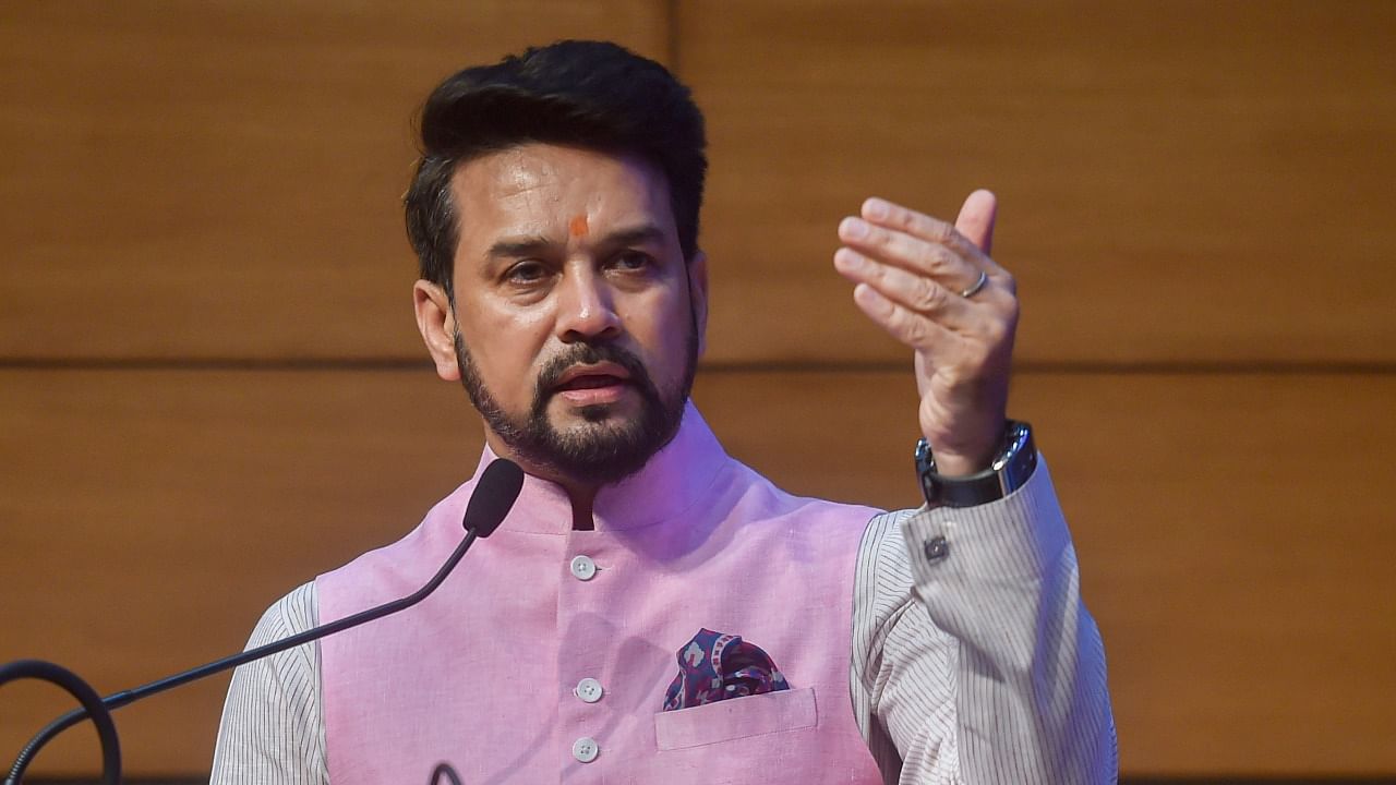 Union Minister Anurag Thakur. Credit: PTI File Photo