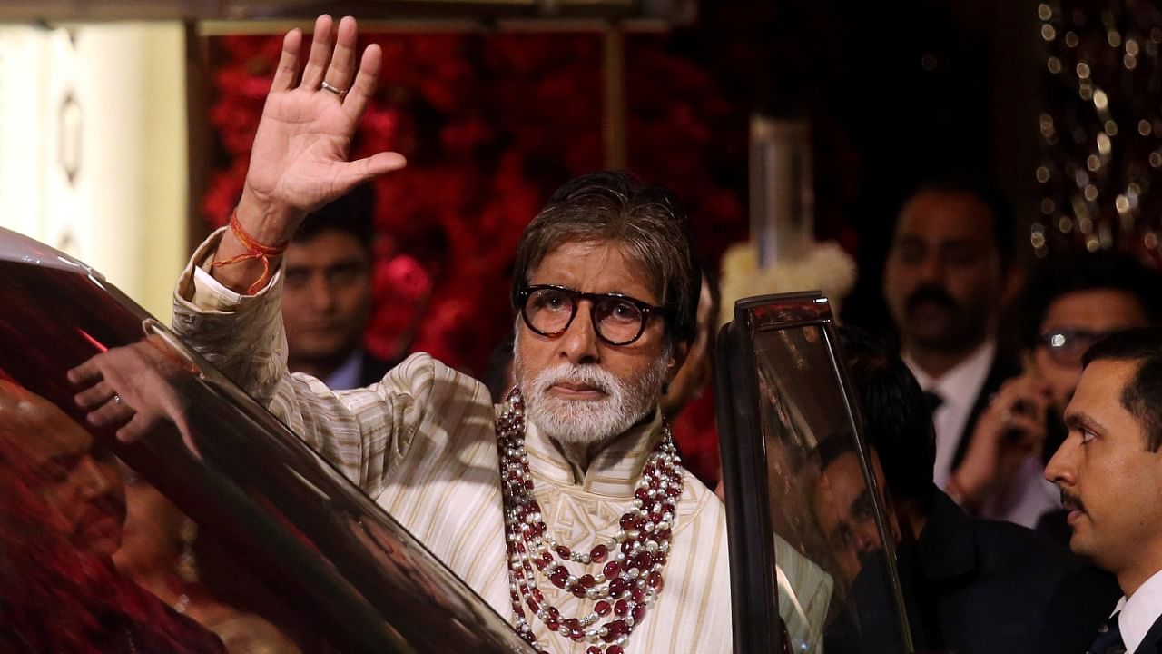Bollywood superstar Amitabh Bachchan. Credit: Reuters File Photo