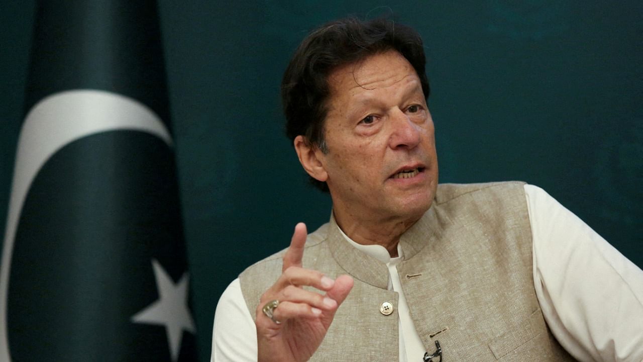 Former Pakistan PM Imran Khan. Credit: Reuters File Photo