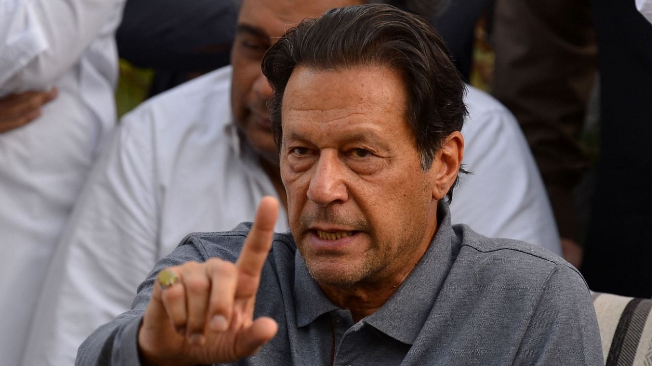 Former Pakistan Prime Minister Imran Khan. Credit: AFP File Photo