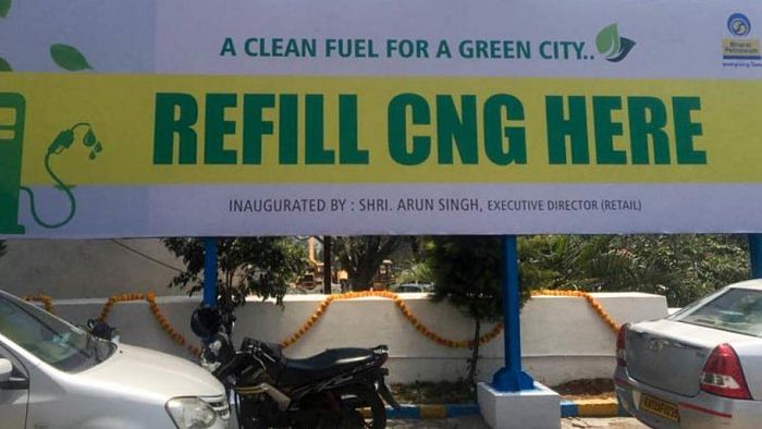 CNG retail store. Credit: DH PHOTO