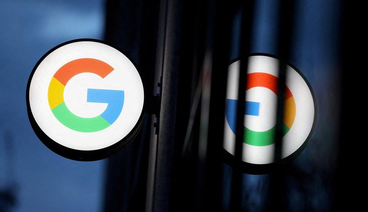 Google logo. Credit: Reuters