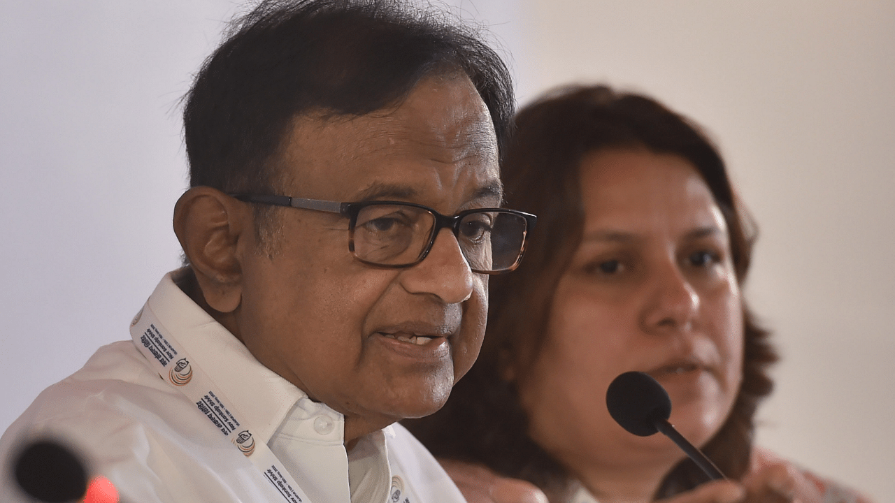 Congress said P Chidambaram is a nationalist and patriot whose commitment to the country is beyond question. Credit: PTI Photo