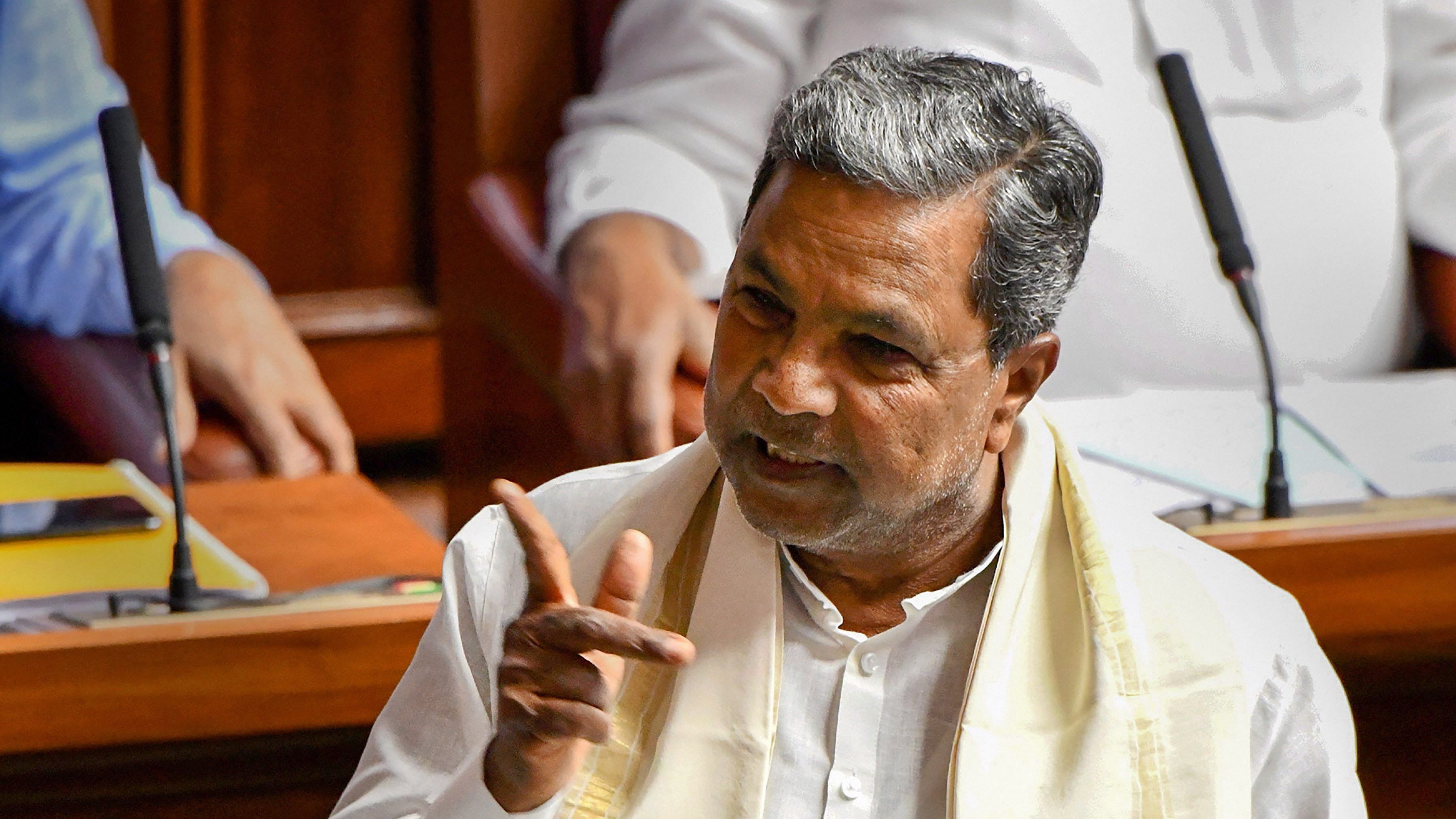 Asked if the Congress got misled by the contractors' association, Siddaramaiah said: "We haven't been misled and our protests have not gone in vain. Their allegations won't go away even if there's some internal understanding." Credit: PTI File Photo