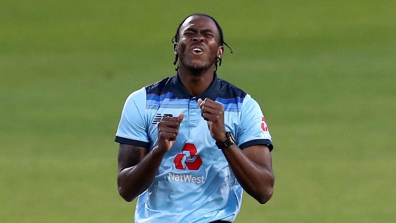 England pacer Jofra Archer. Credit: Reuters File Photo