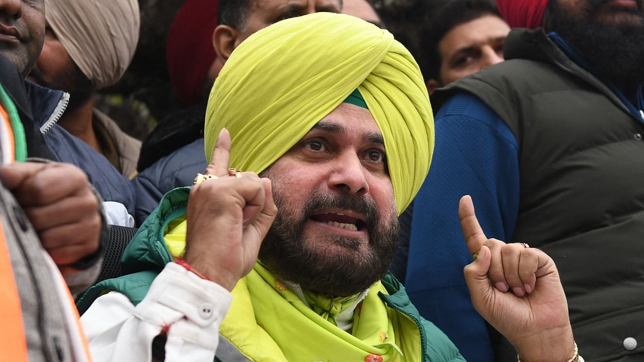 Punjab Congress leader Navjot Singh Sidhu. Credit: AFP File Photo