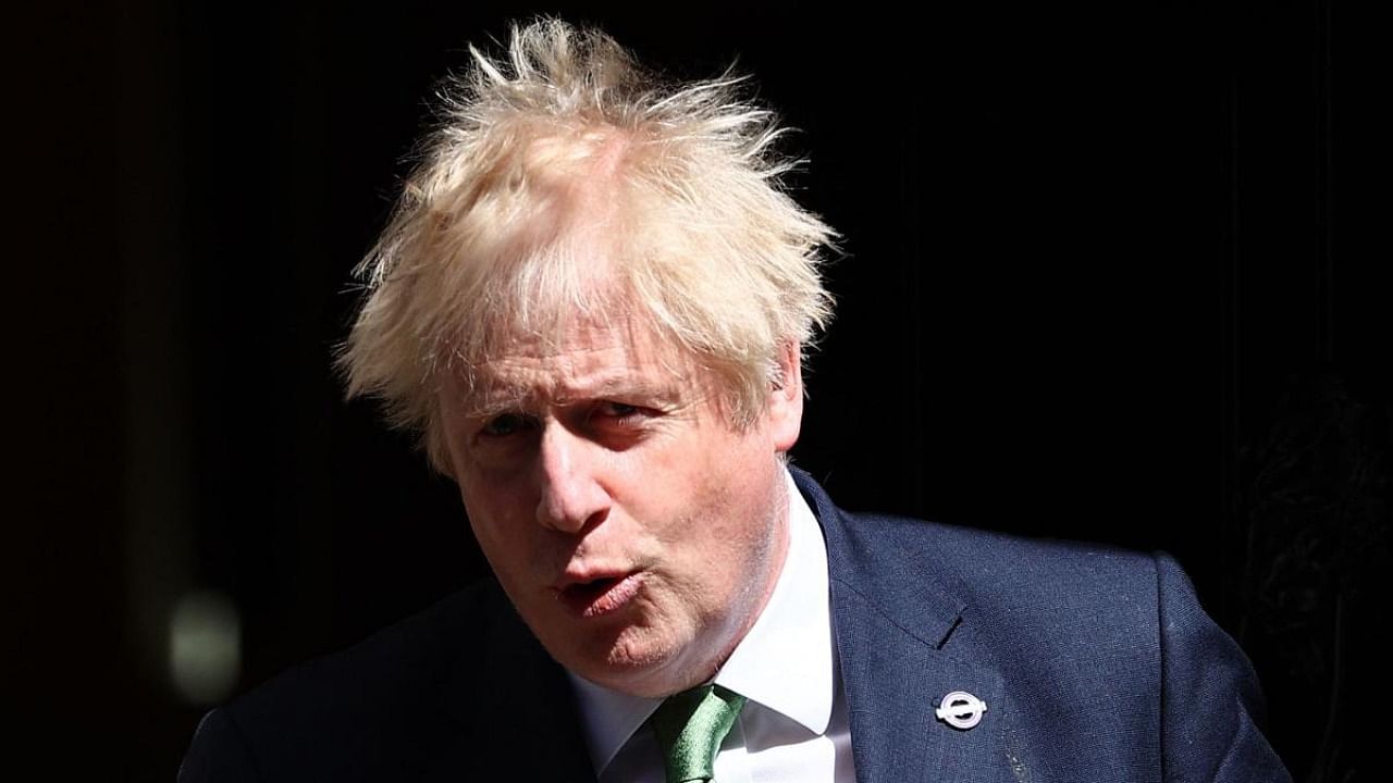 UK PM Boris Johnson. Credit: AFP Photo