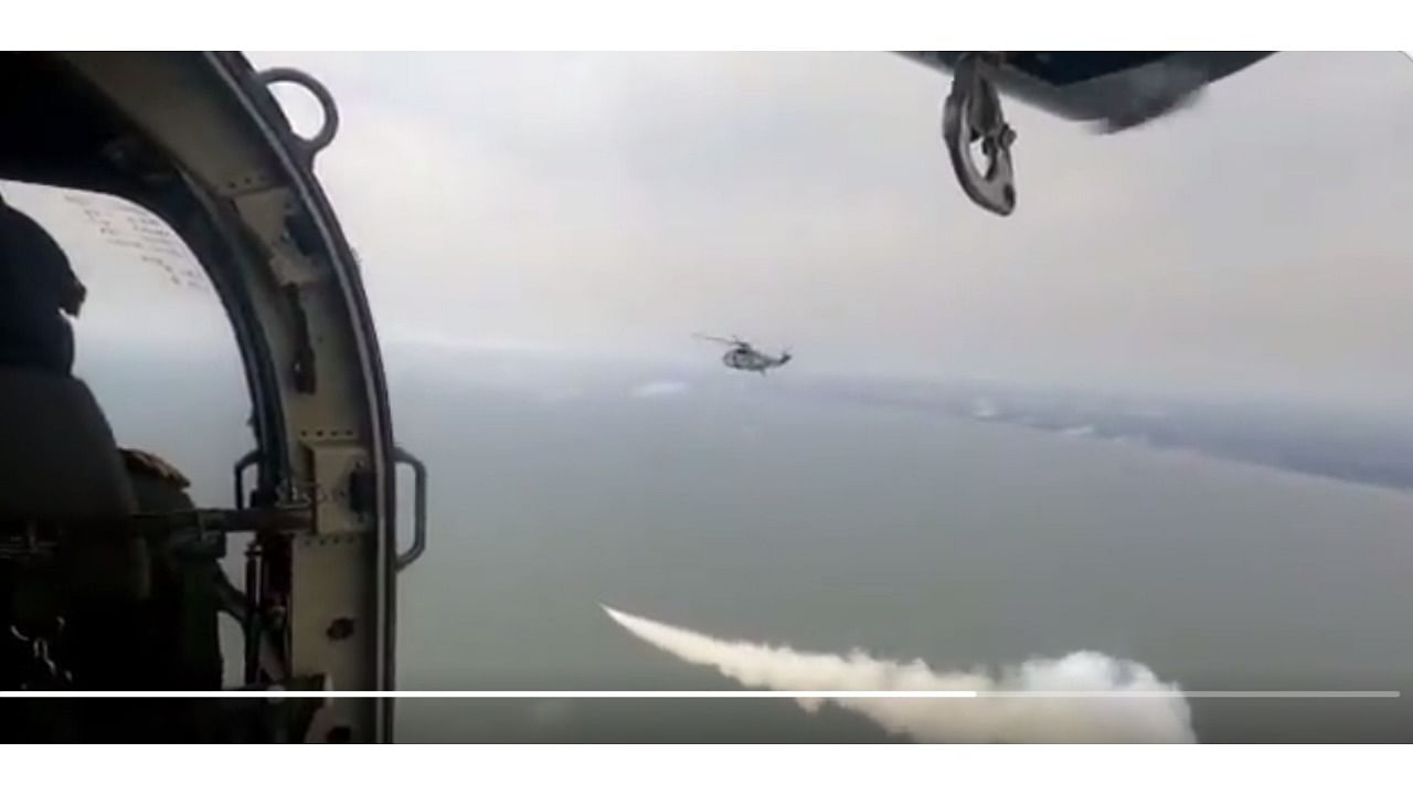 Credit: Screengrab of video on Twitter/@indiannavy