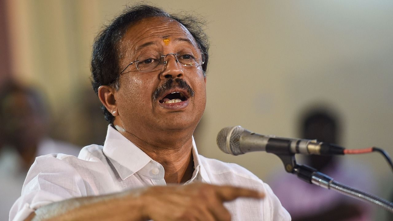 Minister of State for External Affairs V Muraleedharan. Credit: PTI Photo