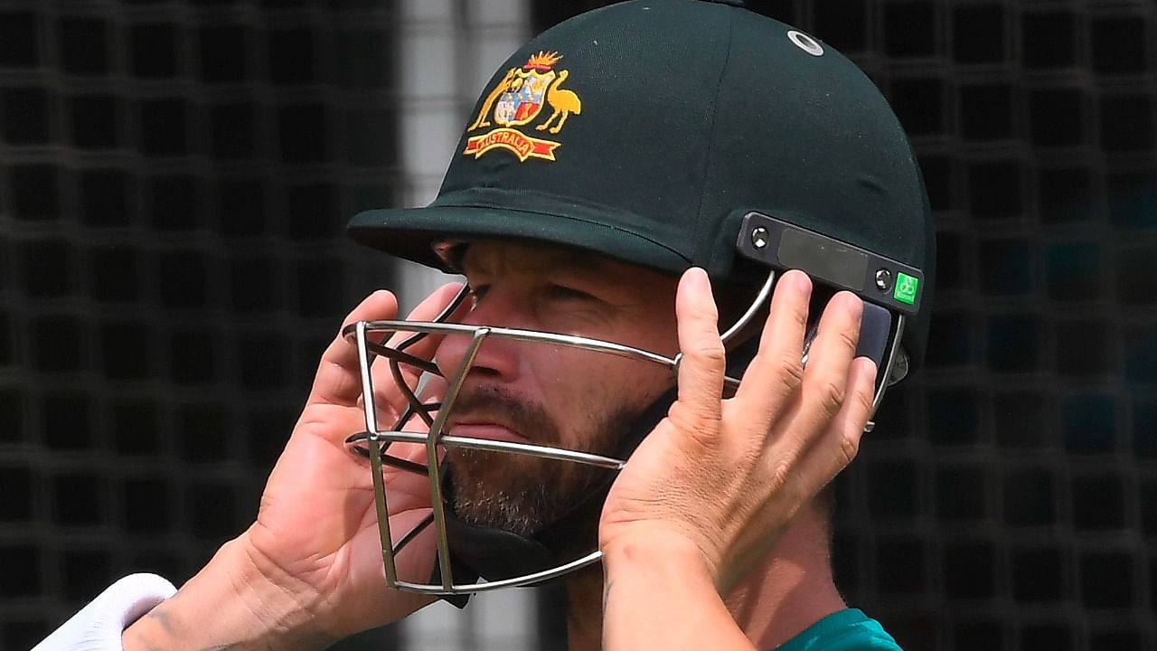 Australian batsman Matthew Wade. Credit: AFP photo