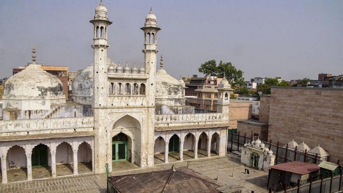 A view of the Gyanvapi mosque. Credit: PTI Photo