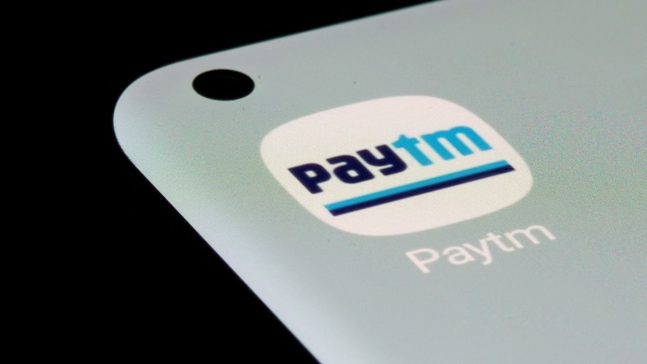 Paytm app is seen on a smartphone in this illustration. Credit: Reuters Photo