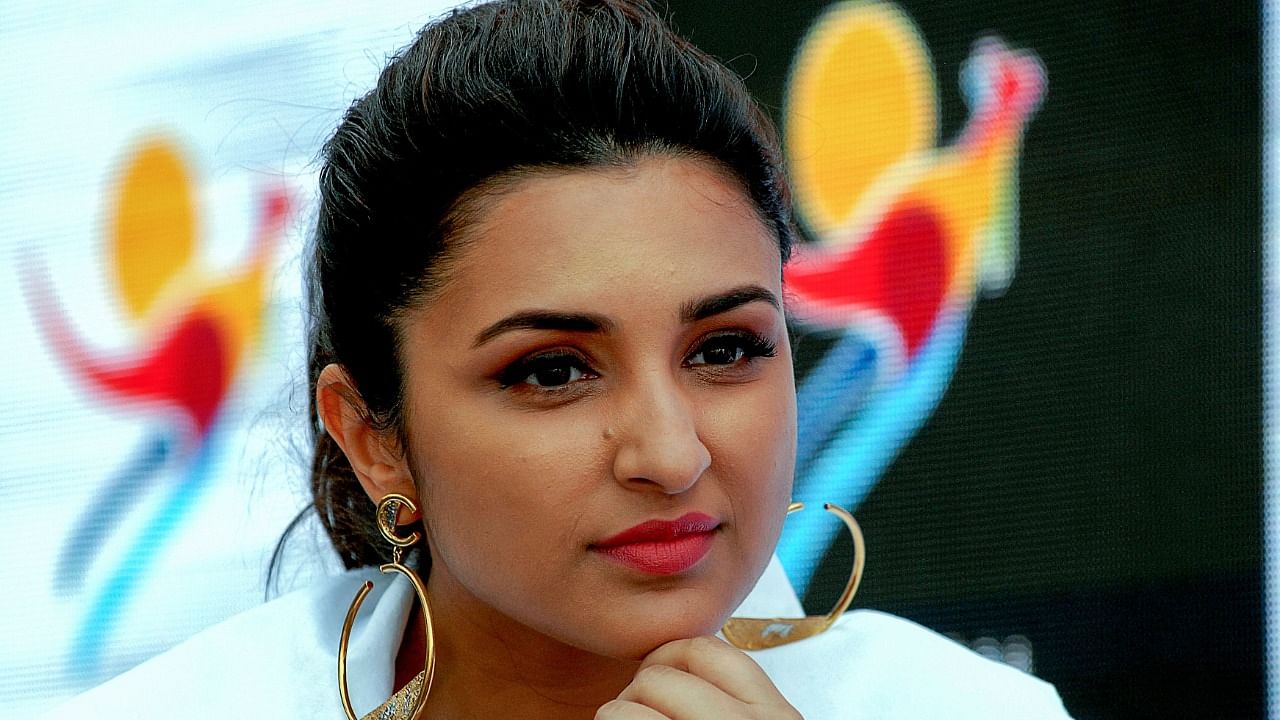 In the video, Parineeti talks about how everything froze from the director's beard, the camera to drinking water. Credit: AFP Photo