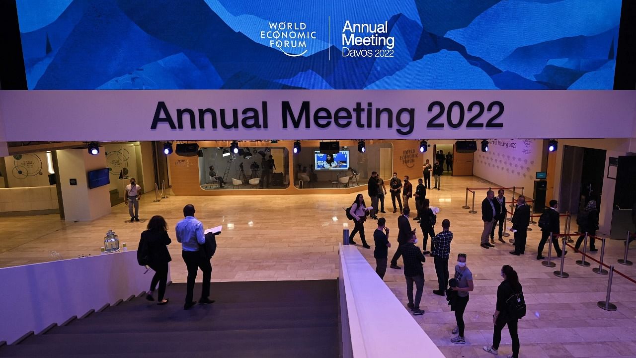 The world's political and business elite will hobnob in Davos next week after a two-year break caused by the Covid-19 virus, with the Ukraine war set to dominate the exclusive Swiss mountain summit. Credit: AFP Photo