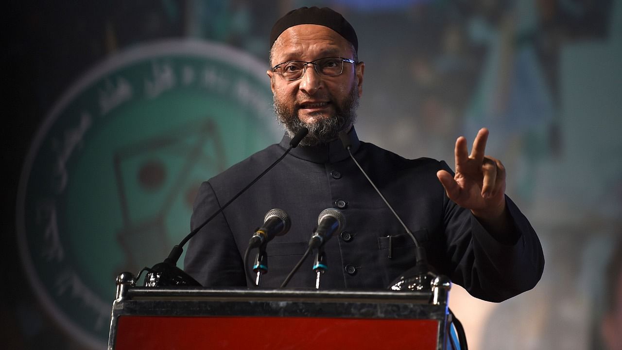 AIMIM president Asaduddin Owaisi. Credit: AFP Photo