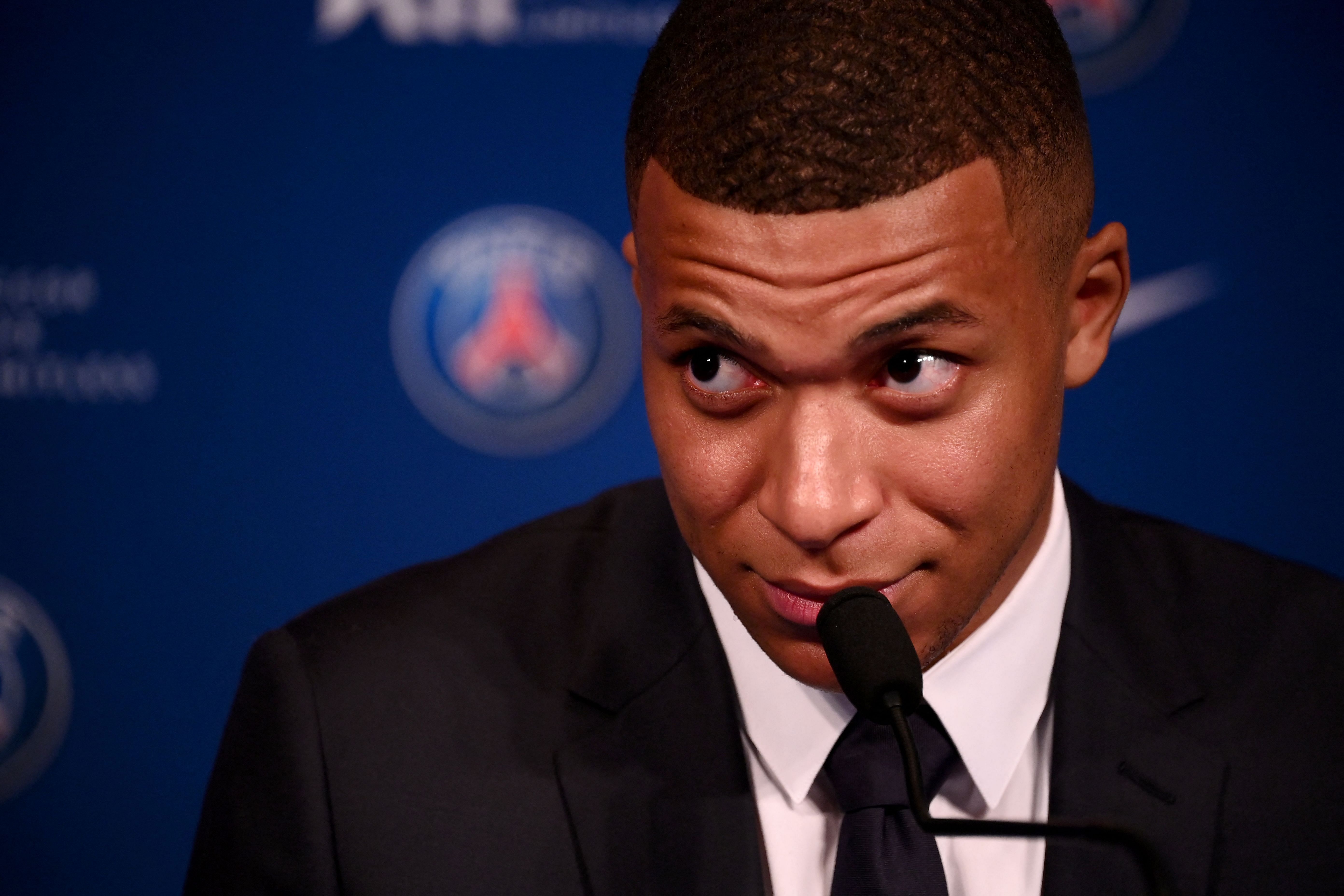 Paris Saint-Germain's French forward Kylian Mbappe. Credit: AFP Photo