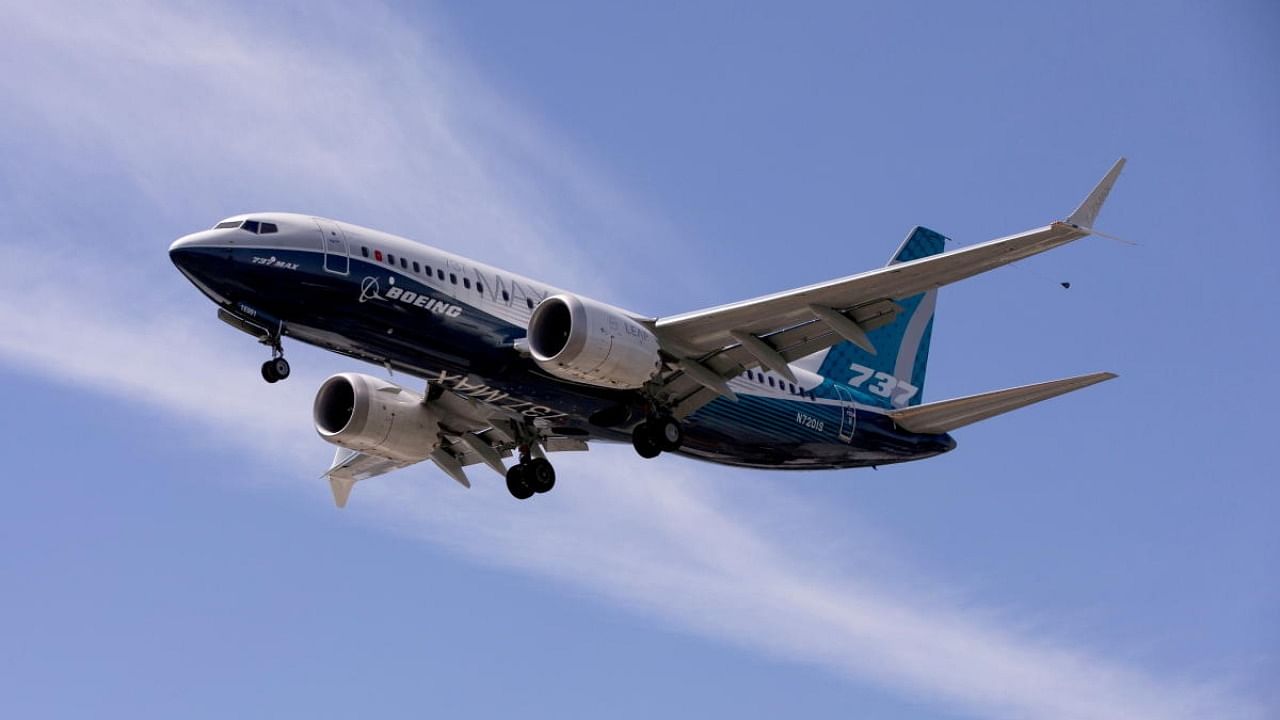 A Boeing 737 Max. Credit: Reuters file photo