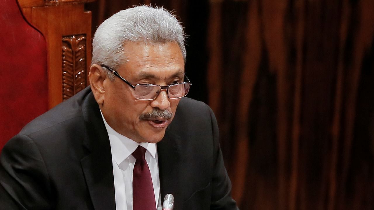 Sri Lankan President Gotabaya Rajapaksa. Credit: Reuters Photo