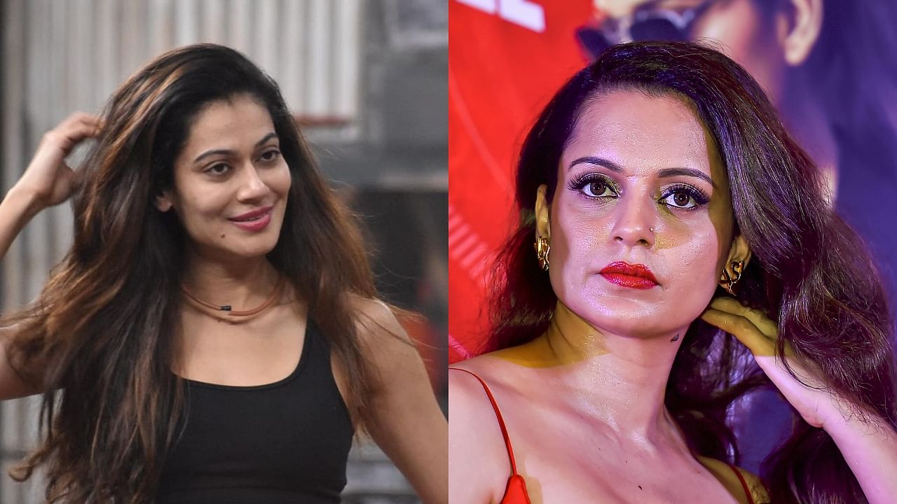 Payal Rohatgi had previously taken a dig at Bollywood actress Kangana Ranaut and unfollowed her on social media. Credit: Instagram/@payalrohatgi, PTI