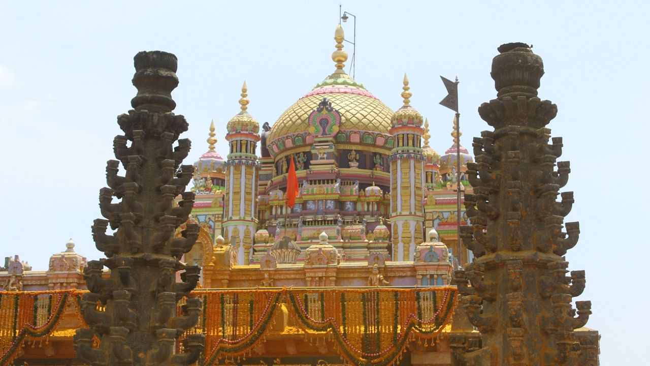 The total area of Jejuri temple is 167 sq metres while the Jejuri fort and surrounding area are spread around 1,240 sq metres. Credit: iStock Photo