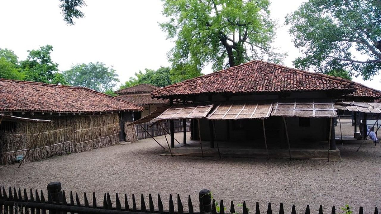 Sevagram, the Wardha home of Mahatma Gandhi. Credit: DH File Photo