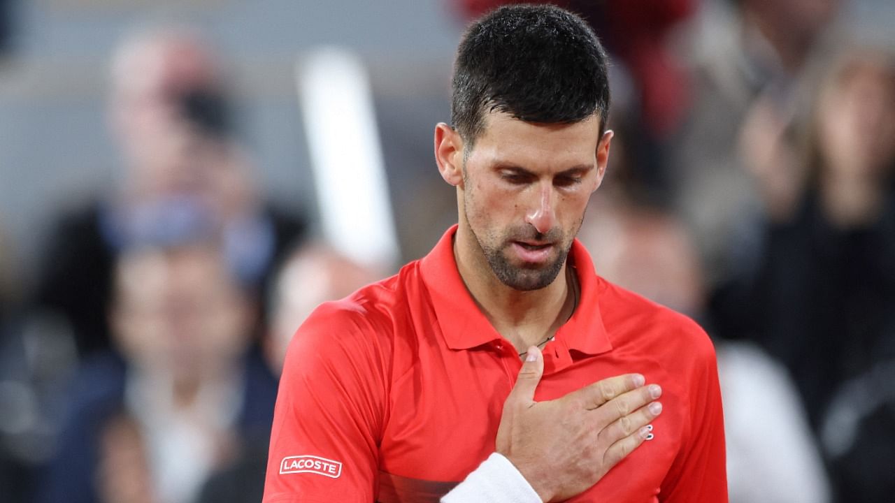 Djokovic eased to victory in round one in his first Grand Slam match since losing last year's US Open final. Credit: Reuters Photo