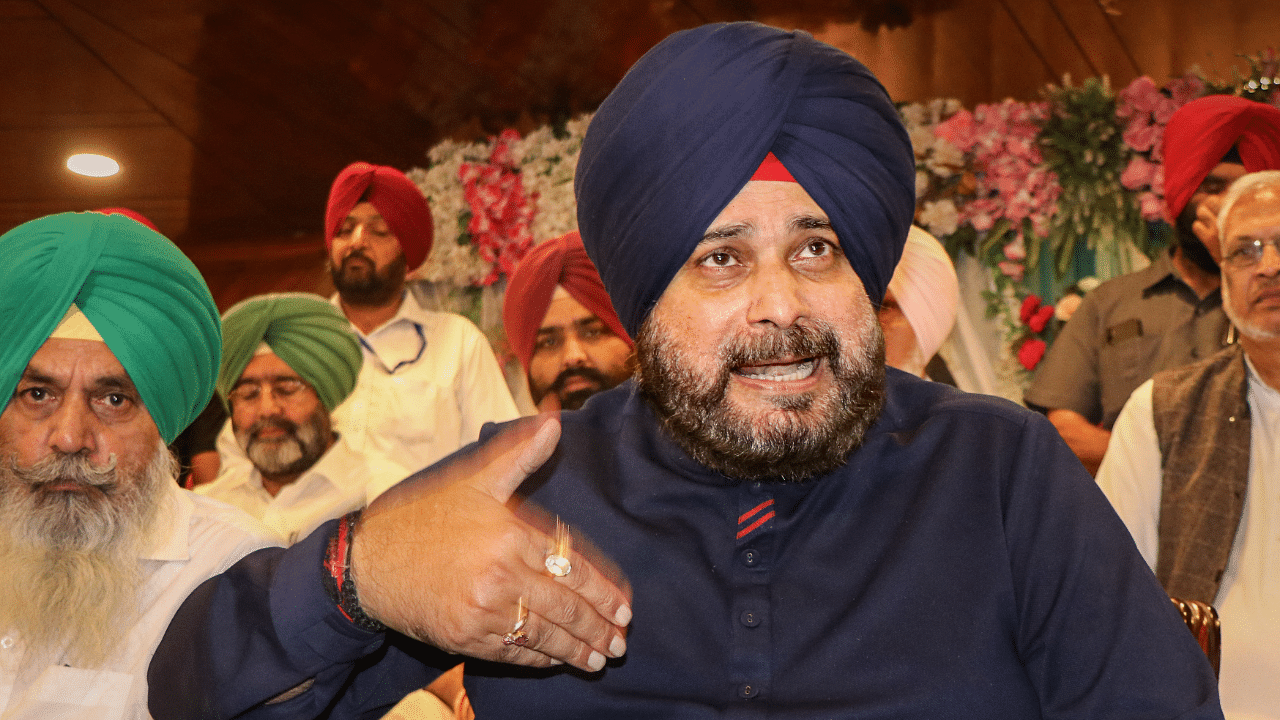 Sidhu has been sentenced to one-year rigorous imprisonment by the Supreme Court in a 1988 road rage death case. Credit: PTI Photo