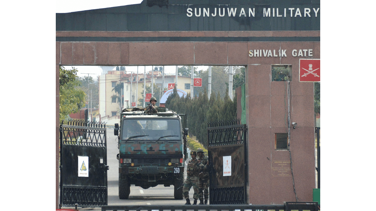 Terrorist attack at Sunjuwan Military Station. Credit: PTI Photo