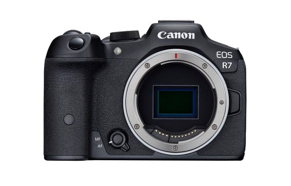 Canon EOS R7 series mirrorless camera. Credit: Canon India