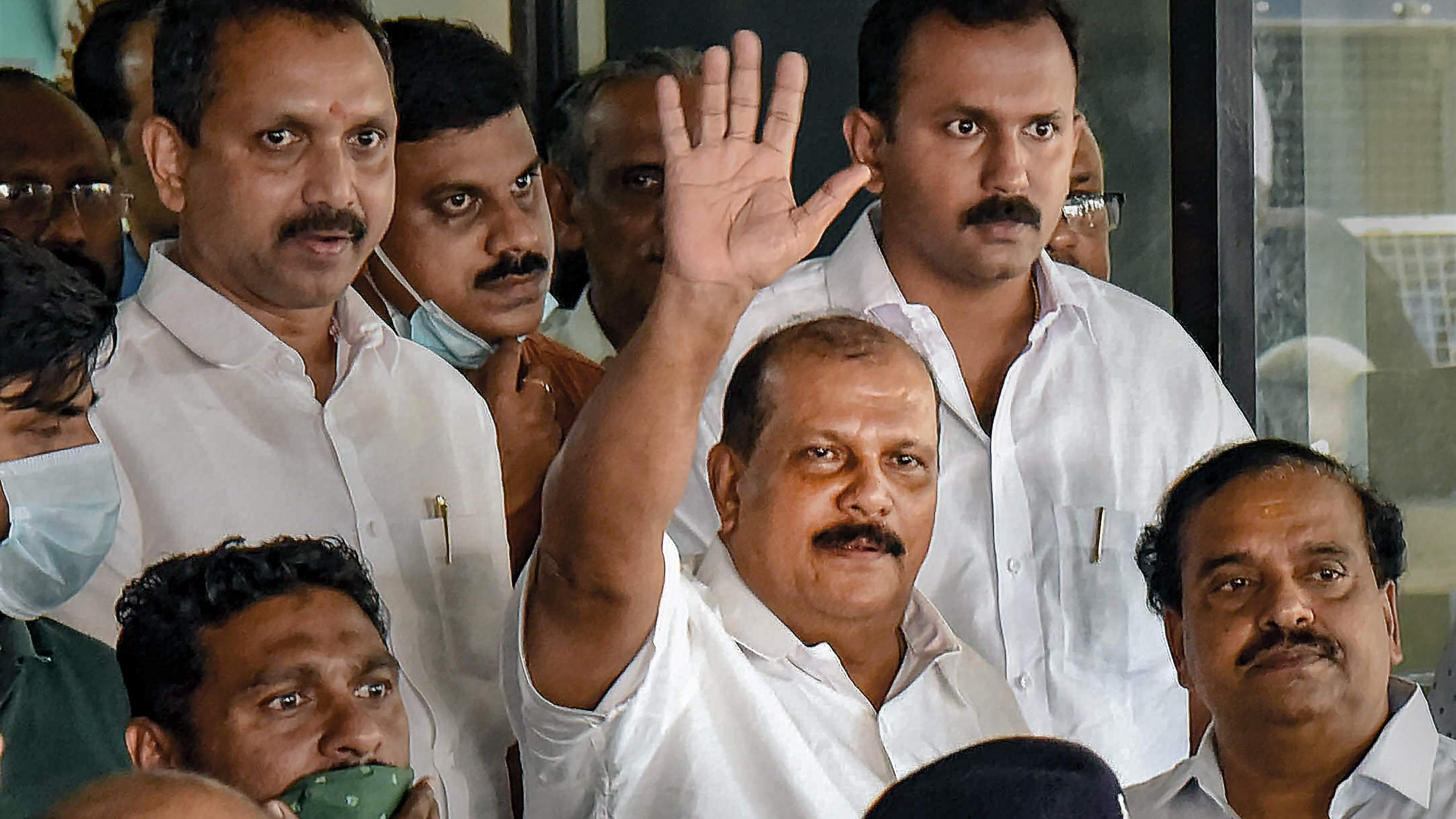 As police arrested George in connection with hate speeches in Thiruvananthapuram and Kochi, the BJP and other Sangh Parivar outfits offered reception to him. Credit: PTI File Photo