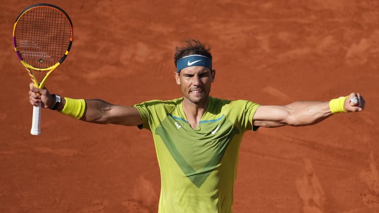 Rafael Nadal. Credit: AP/PTI Photo