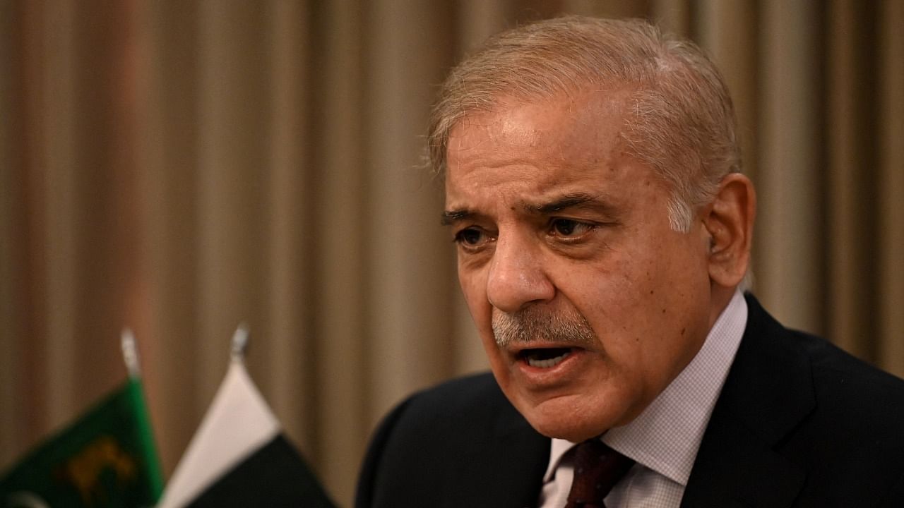 Pakistan Prime Minister Shehbaz Sharif. Credit: AFP File Photo