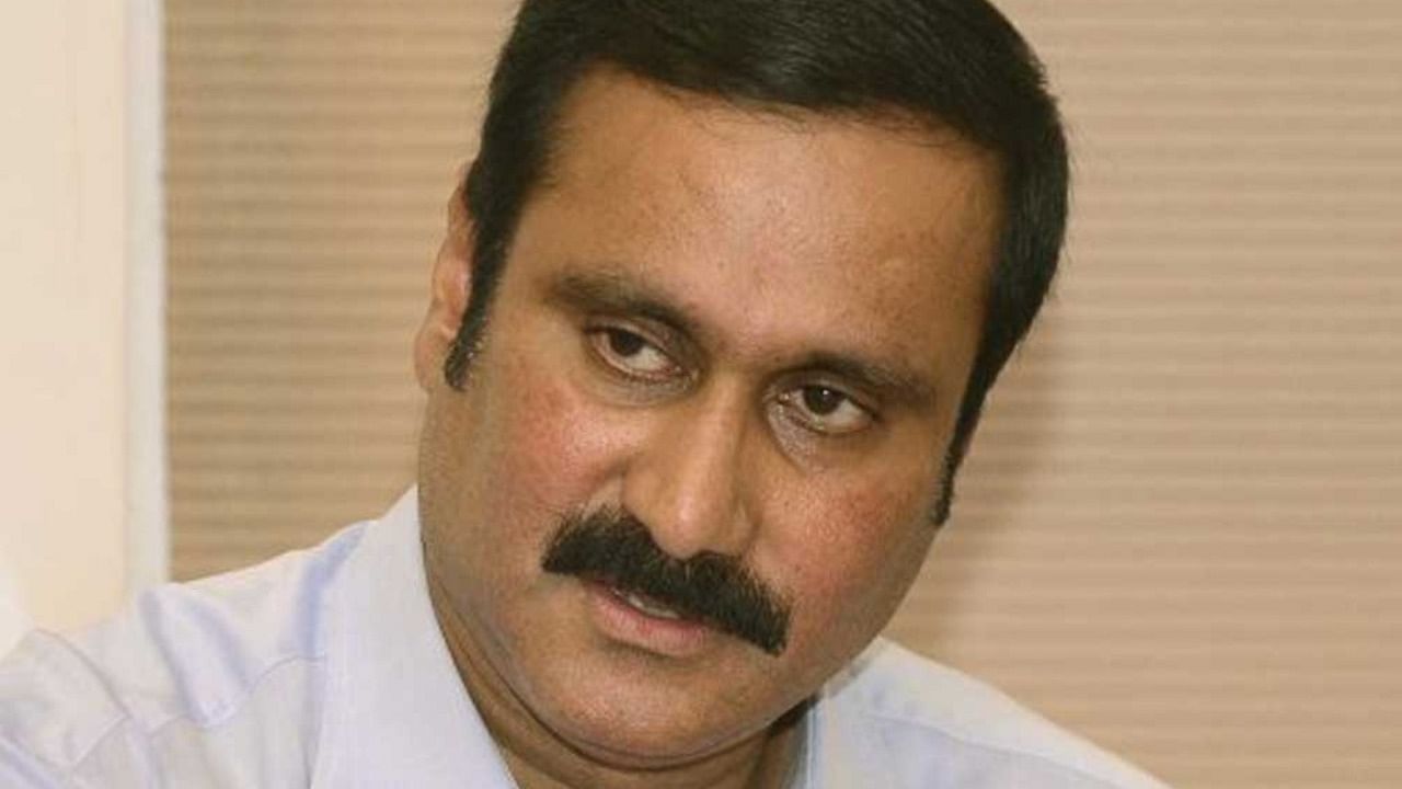 Anbumani Ramadoss. Credit: TPML Photo