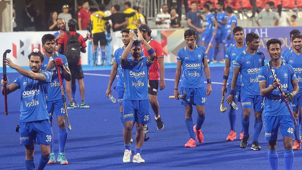 It was all Malaysia in the first quarter as the Indian team failed to get a single shot on target. Credit: IANS Photo