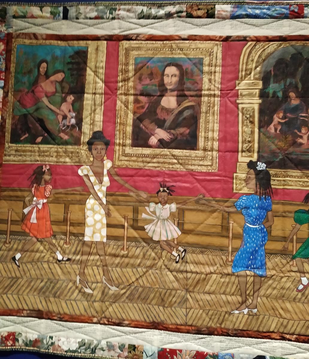 From The French Collection by Faith Ringgold