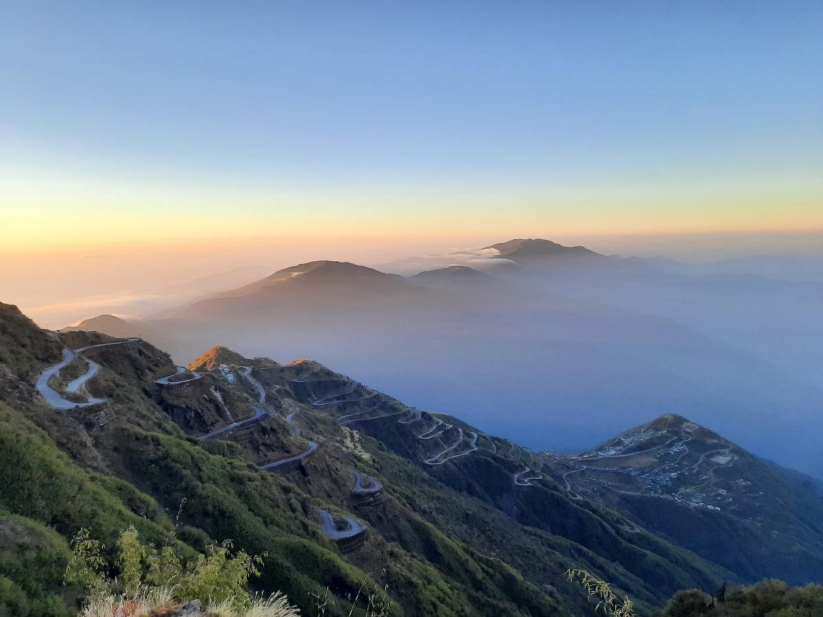 Old Silk Route viewpoint. PHOTOS BY AUTHOR