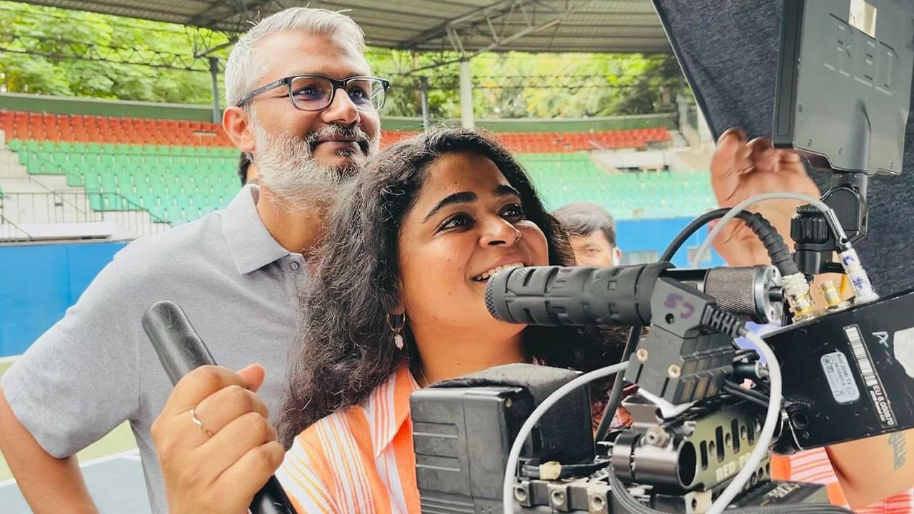 Filmmaker couple Nitesh Tiwari and Ashwiny Iyer Tiwari. Credit: DH Pool Photo