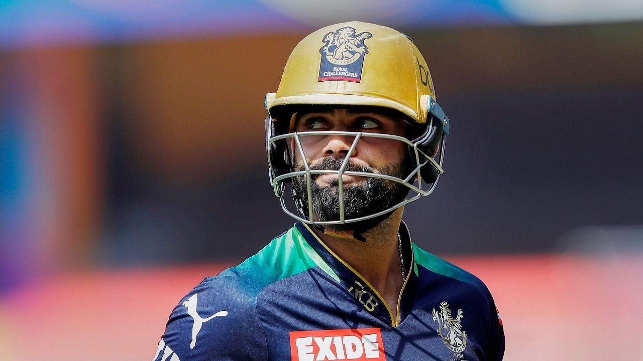 Kohli endured a tough season that including three golden ducks -- out on first ball -- before he scored a match-winning 73 in the team's final league game. Credit: PTI Photo