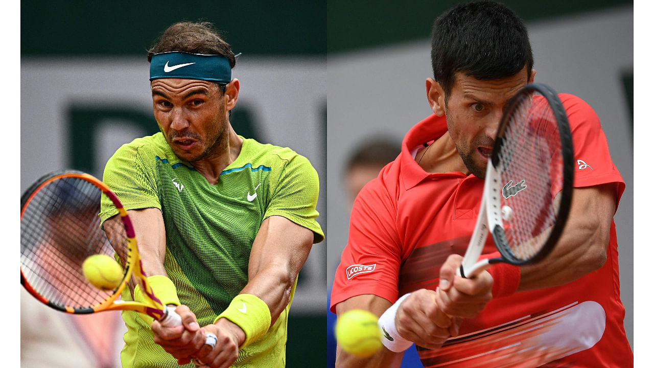 Overall, Djokovic leads Nadal 30-28 since their first career meeting at the 2006 French Open. Credit: AFP Photo