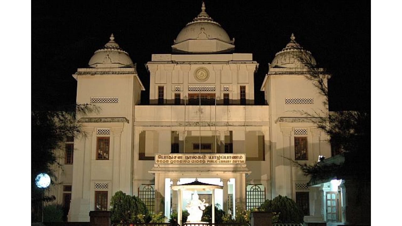 Jaffna Public Library. Credit: Wikimedia Commons