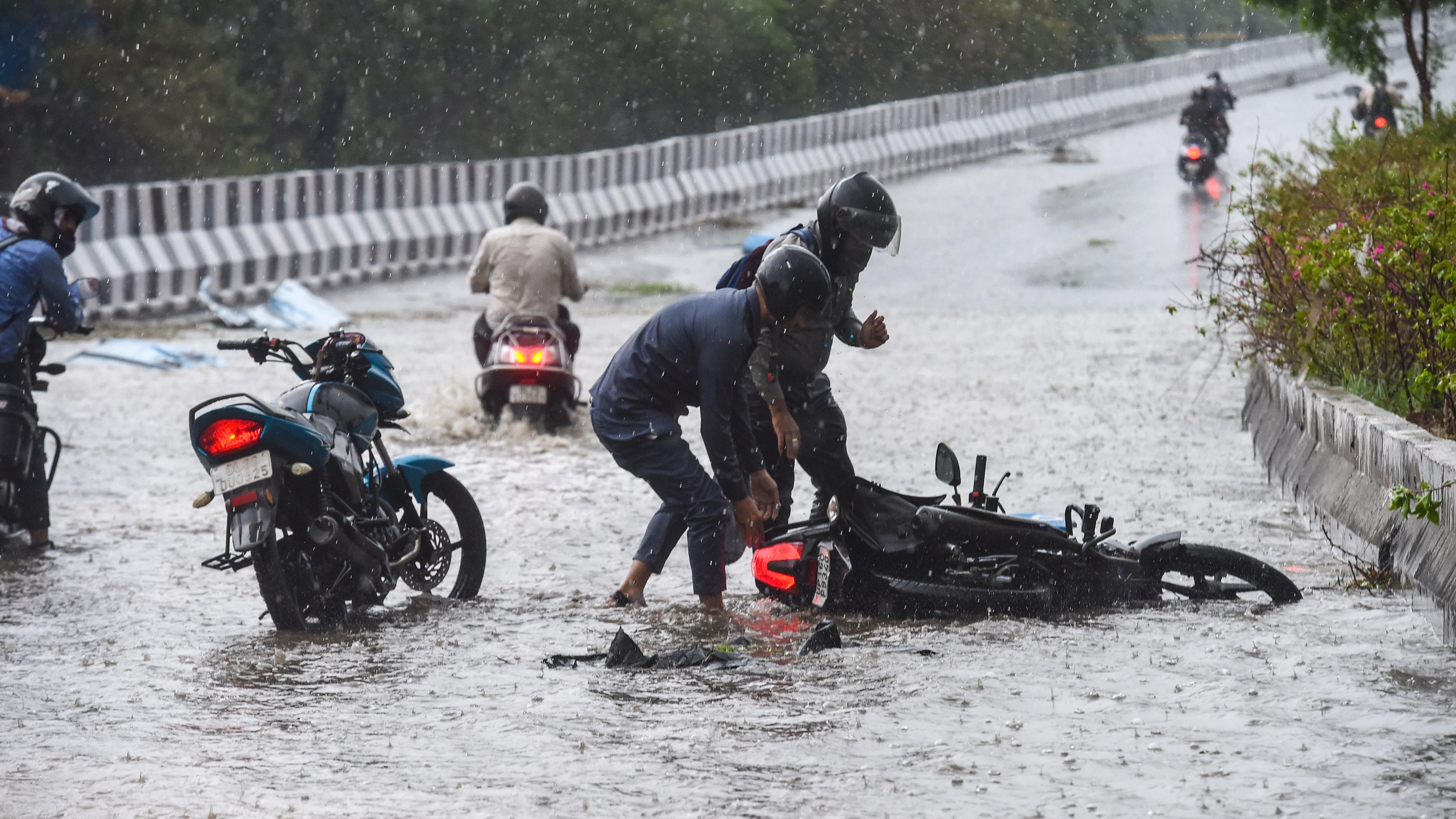 Monday’s storm was the first one of "severe" intensity in Delhi since 2018. Credit: PTI Photo