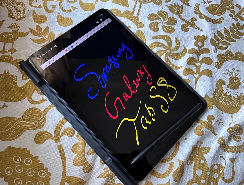 Samsung Galaxy Tab S8. Credit: DH Photo/KVN Rohit