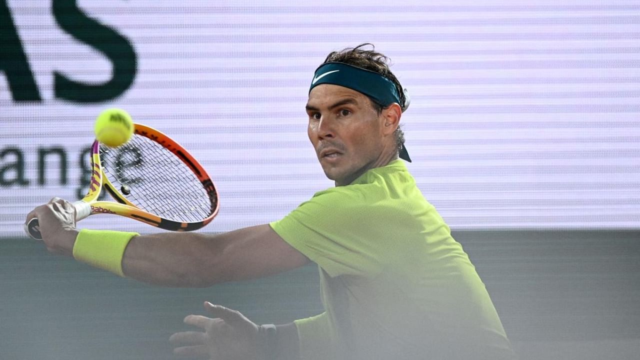 Rafael Nadal. Credit: AFP Photo