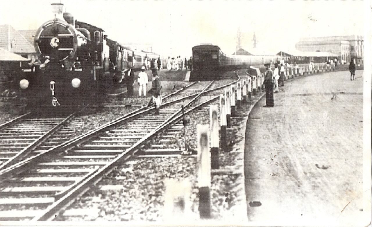 The original Punjab Mail train. Credit: Special arrangement