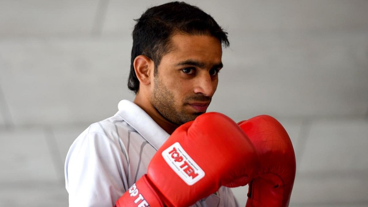 Indian boxer Amit Panghal. Credit: AFP Photo