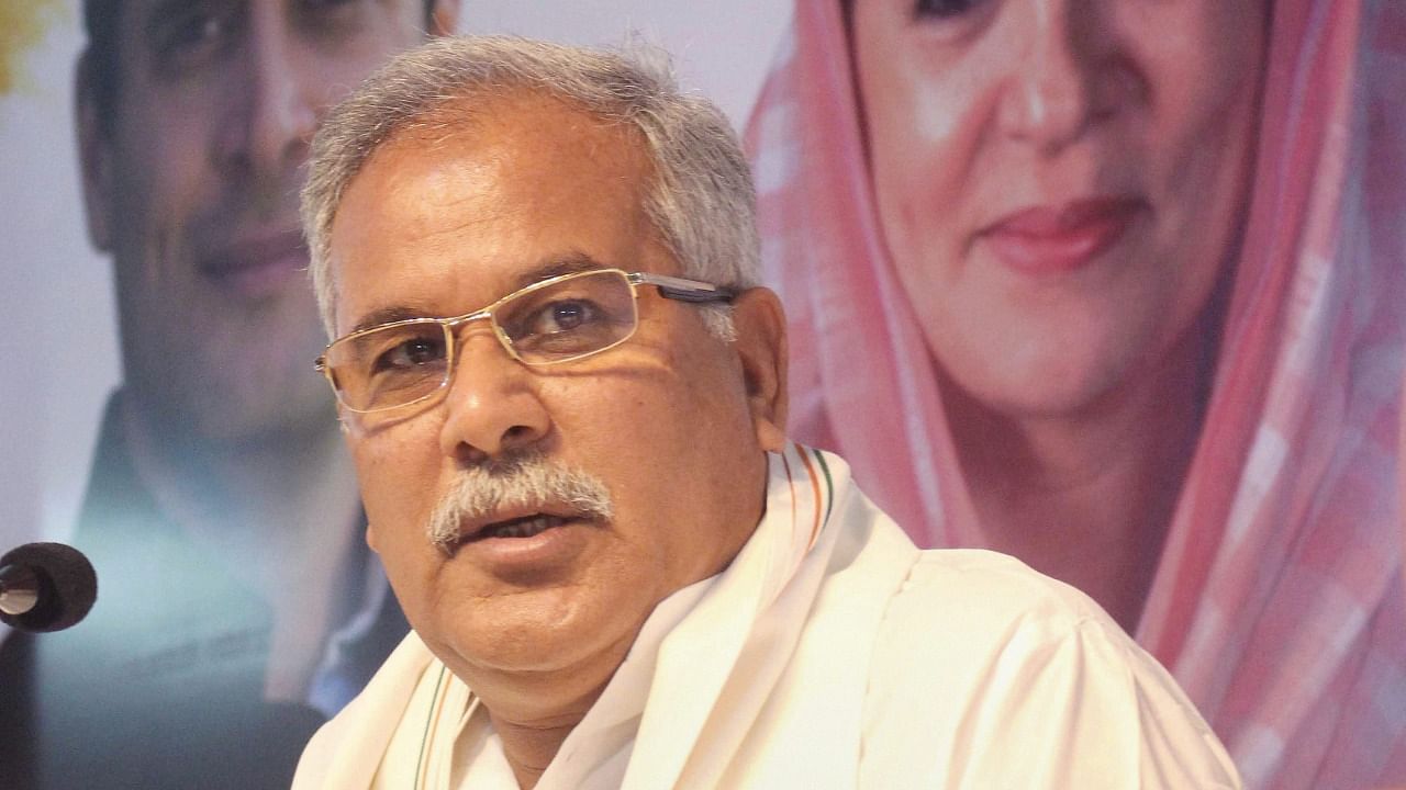 Chhattisgarh CM bhupuesh Baghel. Crediti: PTI Photo