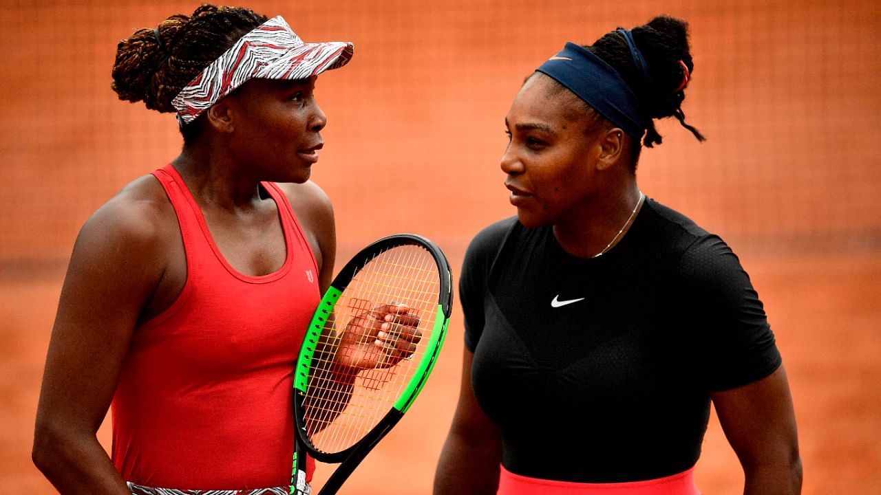 Venus and Serena Williams. Credit: AFP Photo