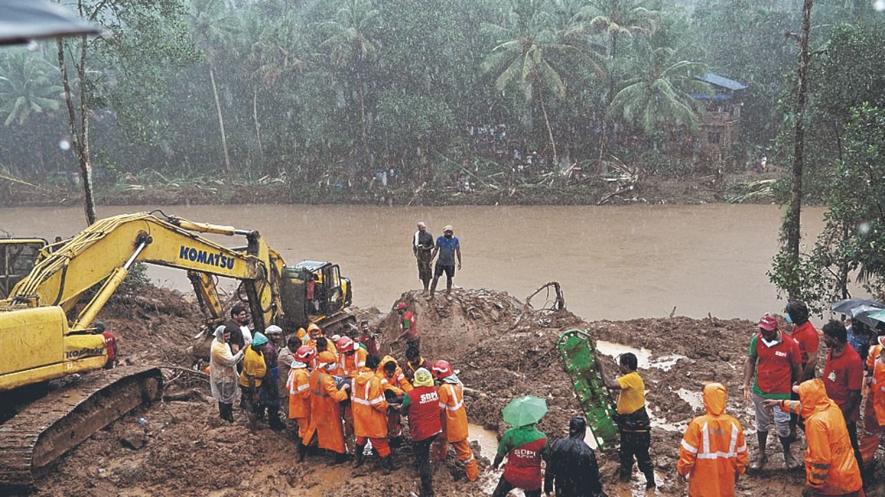 Rescue operations during Kerala floods. Credit: Reuters Photo